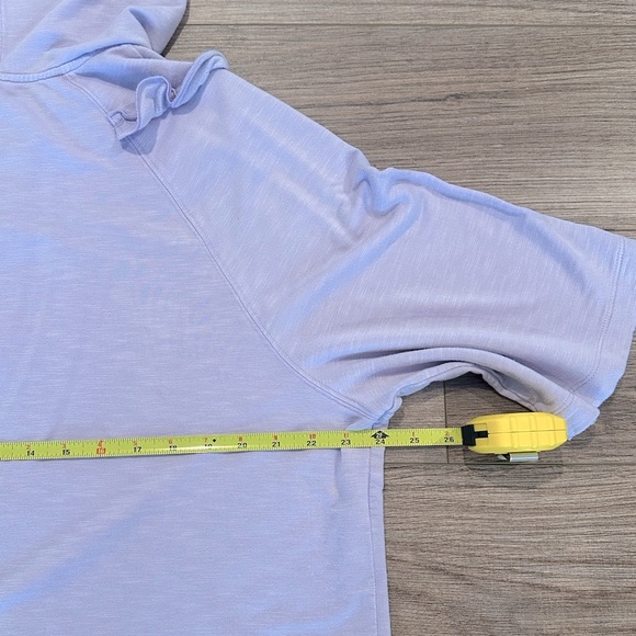 Kate Spade Athleisure Scalloped Lavender Ruffle Frozen Lilac Zip Up Hoodie XL - Picture 7 of 9